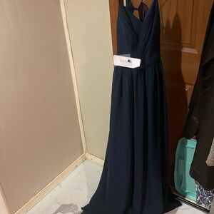 Formal gown-dark navy